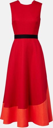 Roksanda Ilincic Abito midi Mire color-block