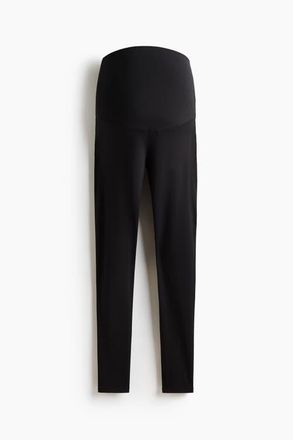 H&M Mama Before & After Sports Leggings in Black at Nordstrom, Size Xx-Large