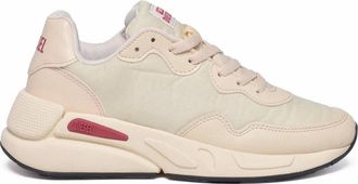 Diesel Ecru Pink Gripped Rubber Sneakers