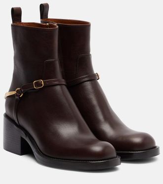 Chlo&eacute; Chlo&eacute; Dakota 60 leather ankle boots