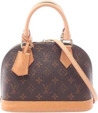 Louis Vuitton Pre-owned Alma BB Monogram Handbag - - Pre-owned - Donna - Marrone - ONE SIZE