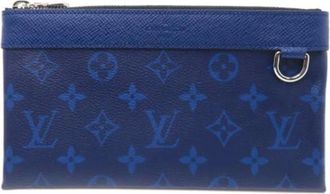 Louis Vuitton Pre-owned Clutches, male, Blue, Size: ONE SIZE Pre-owned Pochette Pouch