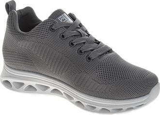 Avalanche Mens Walking Trainers, Breathable Sports Shoes with Shock Absorption, Grey Coin, 40 EU