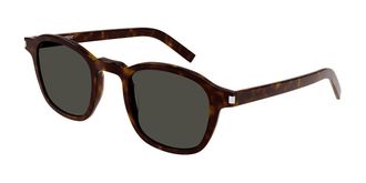 Saint Laurent SL 549 SLIM 002 Mens Sunglasses Tortoiseshell Size 47 - Free RX Lenses - Free RX Lenses