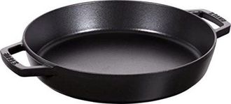 Staub Paellera, Hierro Fundido, Negro, 34 Cm - Staub