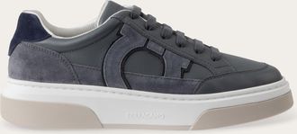 Ferragamo Men Gancini low-top sneaker Grey Size 10.5