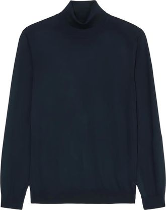 Marc O'Polo Top a collo alto - Nero