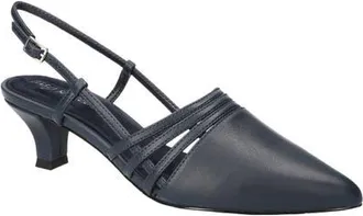 Easy Street Aura Slingback Pump in Navy at Nordstrom, Size 8.5