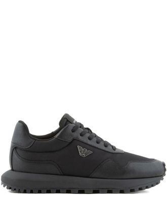 Emporio Armani Black Logo Sneakers