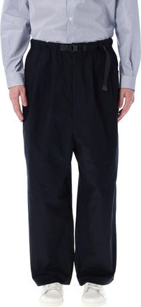 Comme Des Gar&ccedil;ons Blue Cordura Belted Jogger
