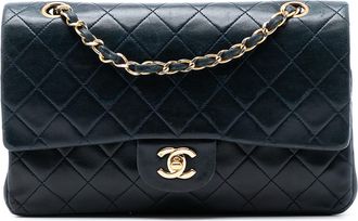 Chanel Vooraf bezet Medium Classic Lamsleer Dubbele Flap