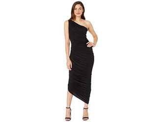 Norma Kamali Diana Gown Womens Dress Black : XS (Womens 2), Polyester/Spandex