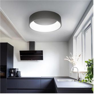 Trade Shop Trade Shop Traesio - Trade Shop - Led 42w Cct 3000k 4000k Luz 60cm 230v - Negro