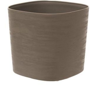 OEM Maceta Con Reserva De Agua - Garden Id Respect - Topo 30 X 30 Cm - 100% Residuos Dom&eacute;sticos - 100% Reciclable - Superficie Estructurada