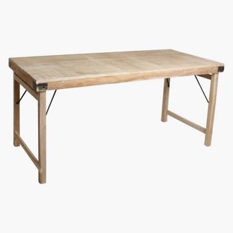 Mathi Design Mesa de comedor plegable L165 cm