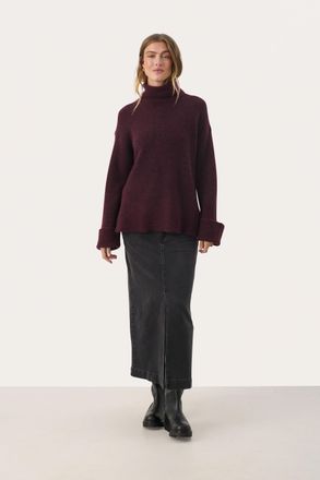 Part Two Pullover Loose fit wine