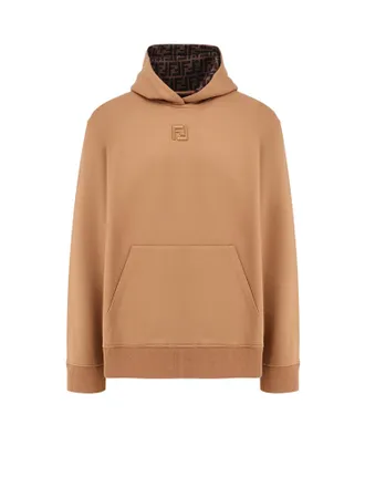 Fendi Cotton Hooded Sweatshirt