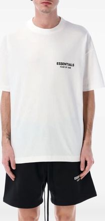 Fear of God T-shirt Essentials con stampa - Bianco
