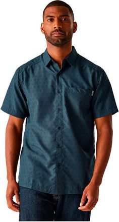 Regatta Mindanol X Short Sleeve Shirt M Blue