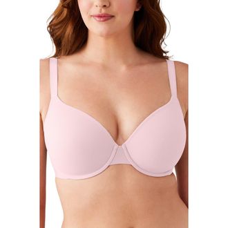 Wacoal Shape Revelation Shallow Top T-Shirt Bra in Ballet Slipper at Nordstrom, Size 38Dd