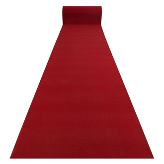 RugsX RugsX Anti-Slip Rumba Runner in Red | Size: 120 cm x 680 cm