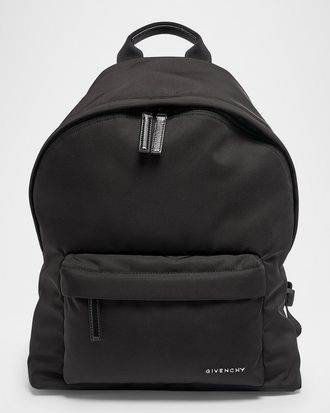 Givenchy Mens Essential U Nylon Backpack