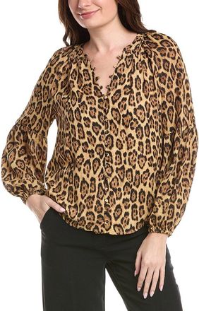 T Tahari Button Down Blouse