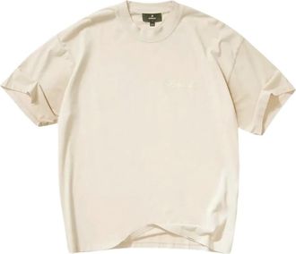 Represent T-shirt Script con ricamo - Toni neutri