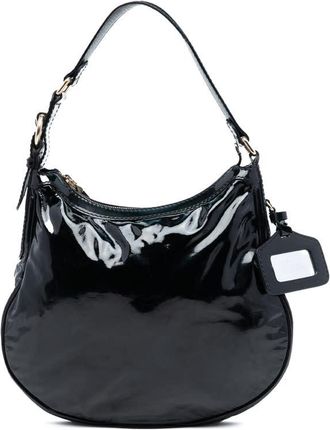 Gucci Pre-owned Gucci Patent Shoulder Bag 203520 214397