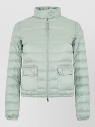 Moncler short quilted down jacket foldable design