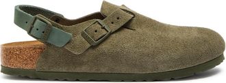 Birkenstock Tokio II Suede Clogs - Green - 36 (IT36/ UK3)