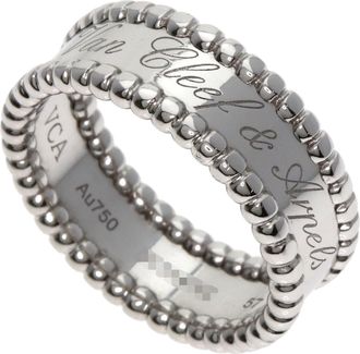 Van Cleef & Arpels White Gold White Gold (18K) Band Ring (Pre-Owned)