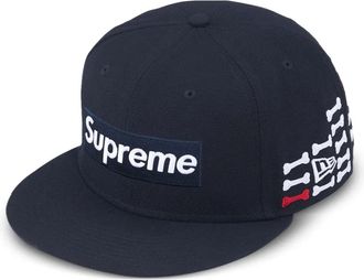 SUPREME 59Fifty honkbalpet met patch - Blauw