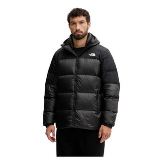 The North Face Diablo Down 2.0 Hooded Jacket - Heren - Ski Jassen - Zwart - 2XL - Nylon - Fitness