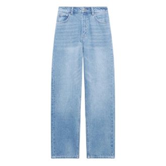 GCDS Gcds, Jeans, Dames, Blauw, W28, Katoen, Straight-leg Jeans
