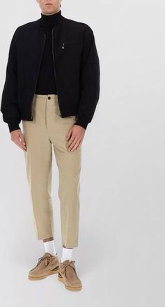 Visvim modern jacket with ribbed cuffs and pockets