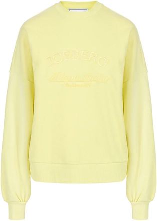 Iceberg Regular Fit Sweatshirt - Dames - Sweatshirts - Geel - XS - Hoodies & sweatvesten