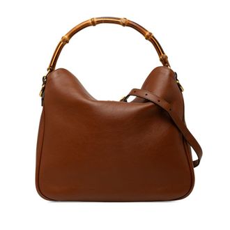 Gucci Pre-owned Gucci Medium Calfskin Bamboo Diana Satchel Ladies 6A47VG2QA1Z01R7T
