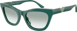 Emporio Armani EA4259U 63248E Womens Sunglasses Green Size 55