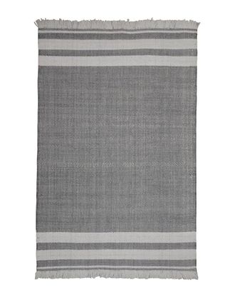 LR Home Lr Home Asher Modern Striped Hand-Woven Indoor/Outdoor Area Rug