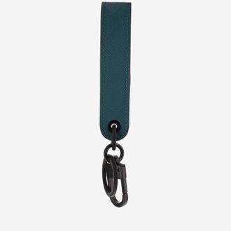 Montblanc Mens Extreme 3.0 Keychain Navy Leather Accessory