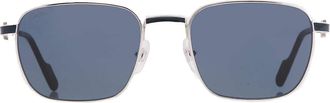 Cartier Blue Square Mens Sunglasses CT0497S 009 54