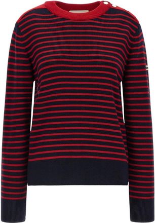 Ami Jersey de cuello redondo marinero - Knitwear - Mujer - Multicolor - XS
