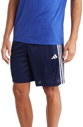 adidas AEROREADY 9-Inch Training Shorts in Dark Blue/White at Nordstrom Rack, Size Small R