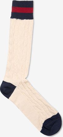 Royalties Paris Zopfstricksocken aus Baumwolle Bobby