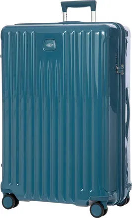 Bric's Positano Hardside Expandable 30 Large Checked Spinner Luggage in Sea Green at Nordstrom