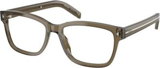 Prada PR B10V Brillen - Heren - Brillen - Bruin - 55 MM - Accessoires