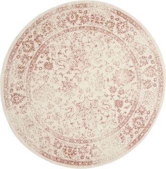 Safavieh Alfombra Avorio/Rosa 152 x 152 cm