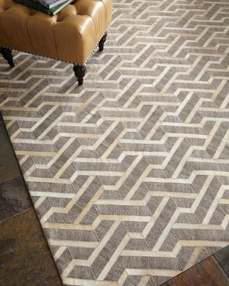 Exquisite Rugs Portia Hairhide Rug, 5 x 8