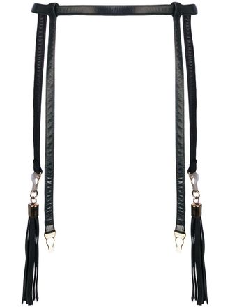 Something Wicked Nina suspender - Zwart